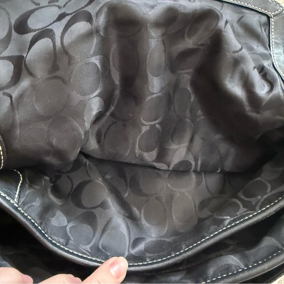 Coach Black Shoulder Soho Black Multi Pocket Bag - Picture 9 of 9